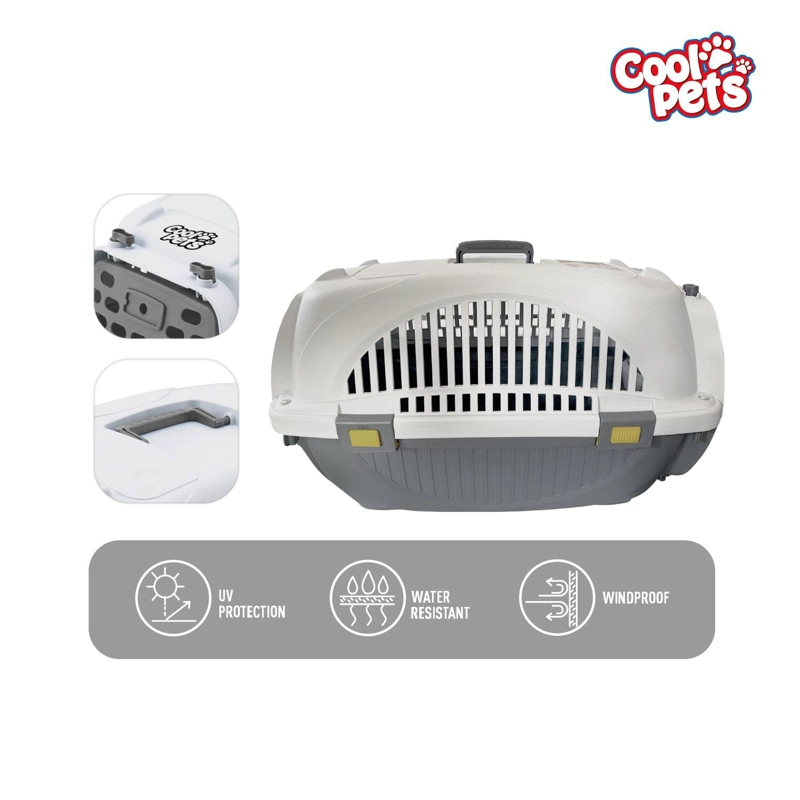 TRANSPORTADOR PERROS PLASTICO COOLPETS COOL PETS 60X40X42 CM - 6