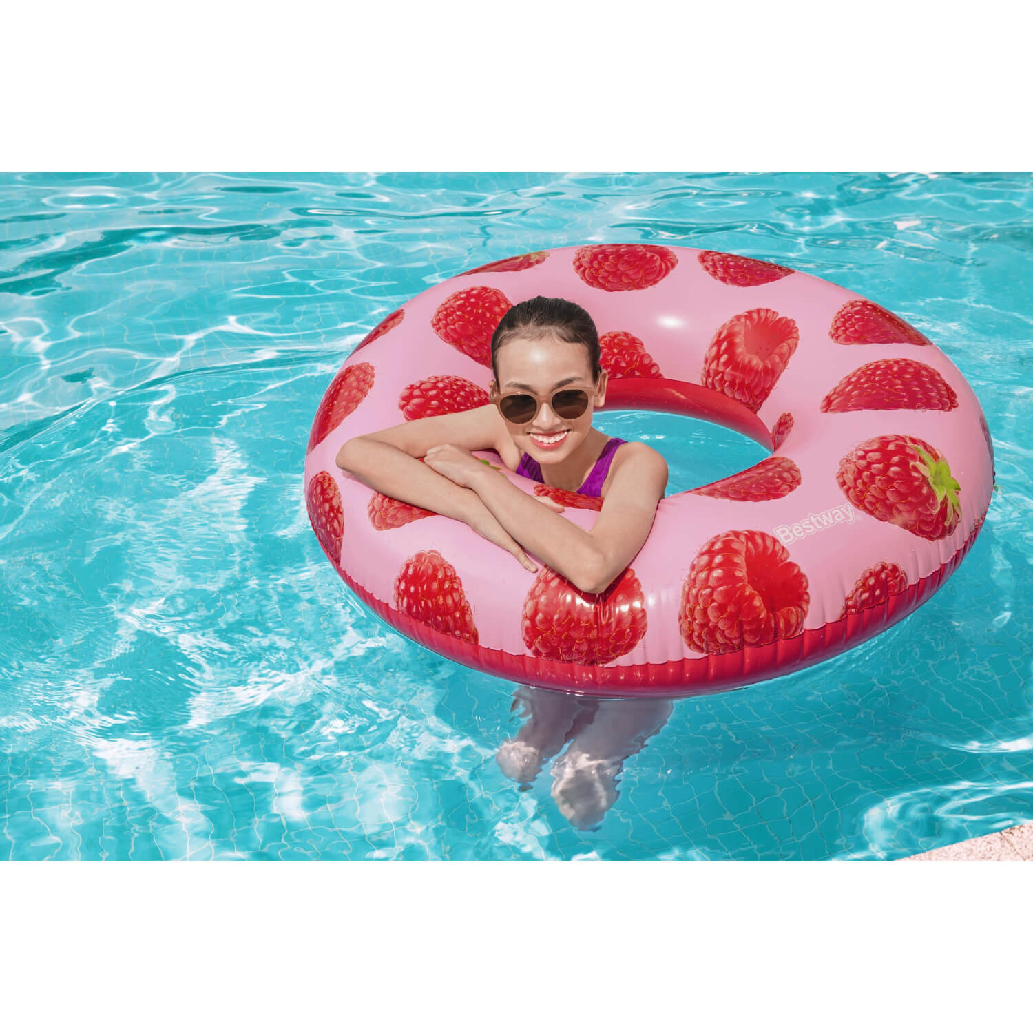 FLOTADOR BESTWAY 36231 ANILLO FRAMBUESAS 119 CM - 8