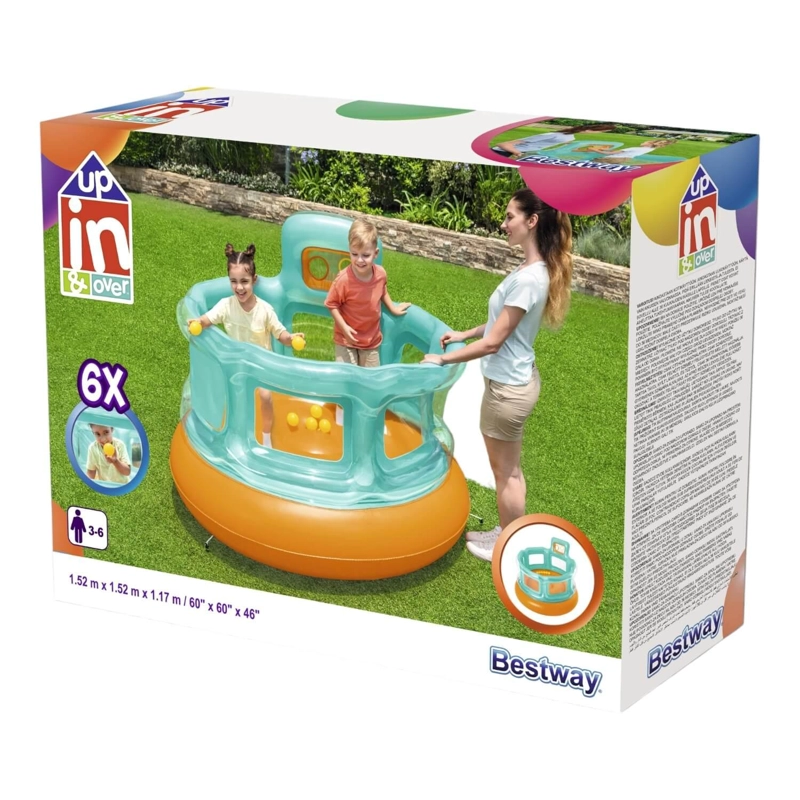 CASTILLO INFLABLE BESTWAY NIÑOS + 3 AÑOS 1.52X1.17 M 52344 - 3