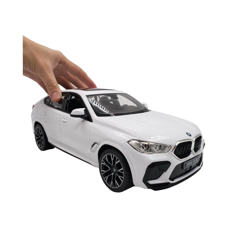 AUTO A CONTROL REMOTO RASTAR RA99200 BLANCO BMW X6 M ESCALA 1:14 - 2