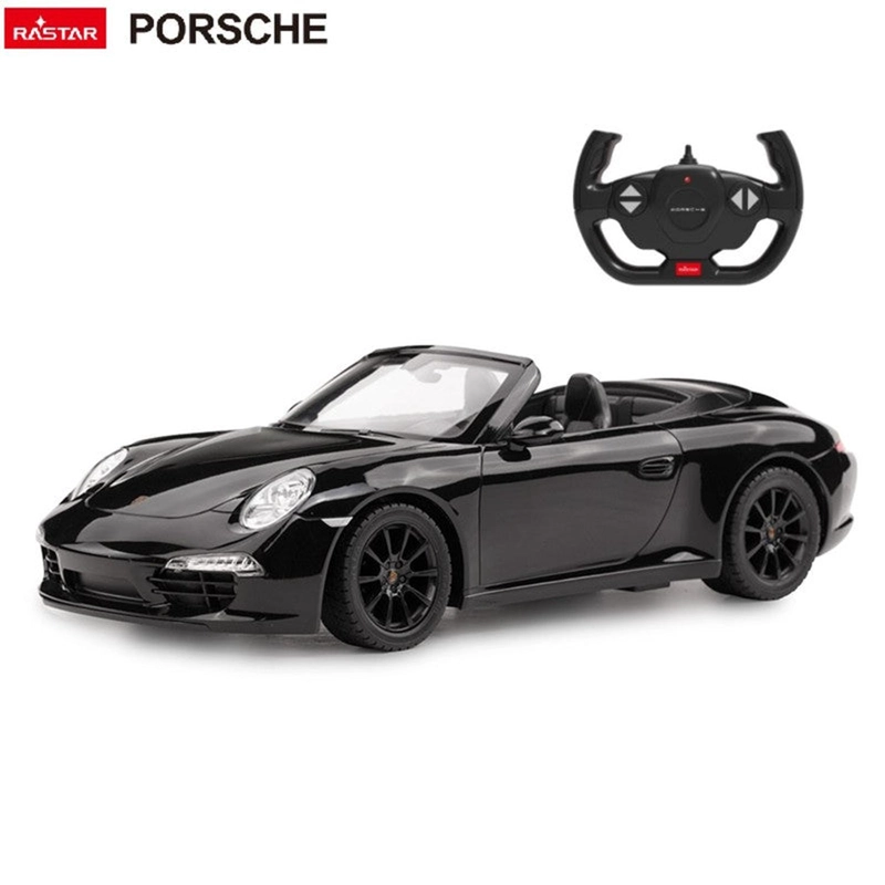 AUTO COLECCIÓN A CONTROL REMOTO RASTAR RA47700 NEGRO PORSCHE 911 CARRERA S - 6