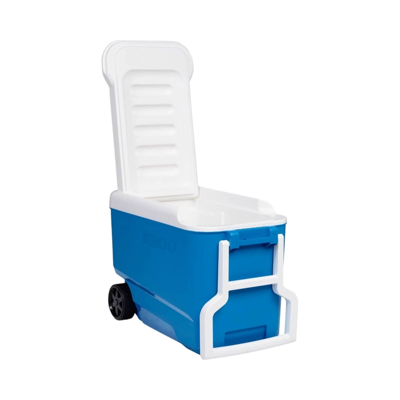 COOLER IGLOO NEVERA HIELERA CON RUEDAS WHEELIE AZUL 36LITROS IG34694 - 8