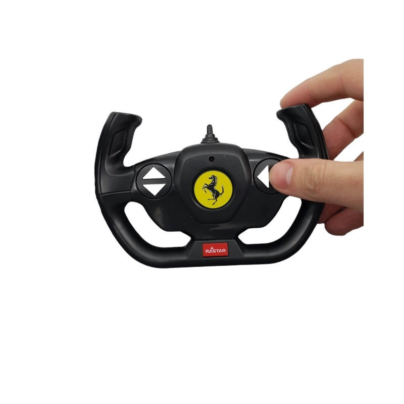 AUTO COLECCIÓN A CONTROL REMOTO RASTAR RA75600 ROJO FERRARI 488 GTB - 3