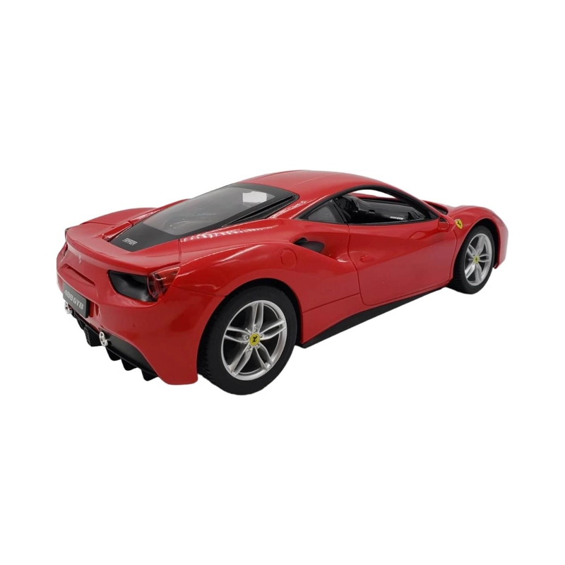 AUTO COLECCIÓN A CONTROL REMOTO RASTAR RA75600 ROJO FERRARI 488 GTB - 6