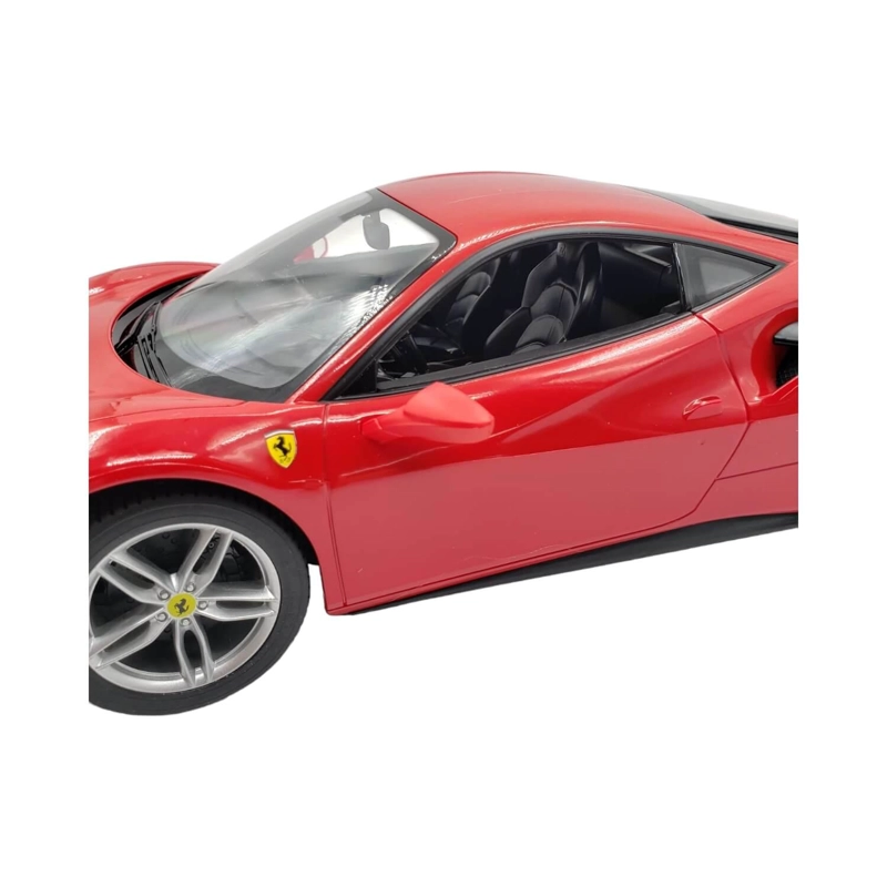 AUTO COLECCIÓN A CONTROL REMOTO RASTAR RA75600 ROJO FERRARI 488 GTB - 8