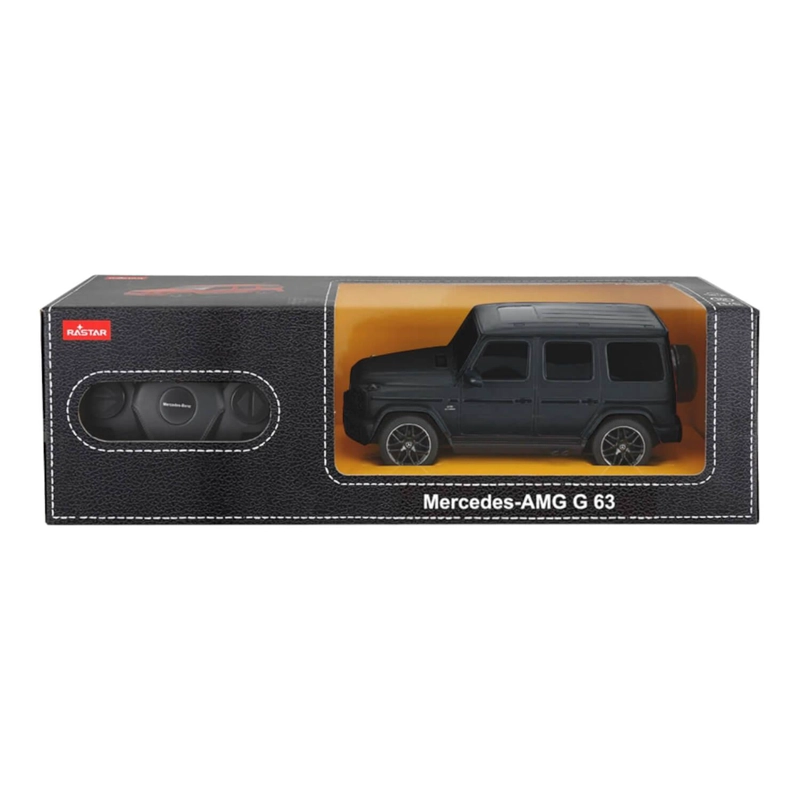 AUTO A CONTROL REMOTO RASTAR RA95800 NEGRO MERCEDES-BENZ G63 ESCALA 1:24 - 4