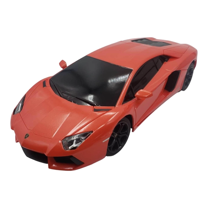 AUTO A CONTROL REMOTO RASTAR RA46300 NARANJO AVENTADOR LP700 ESCALA 1:24 - 1