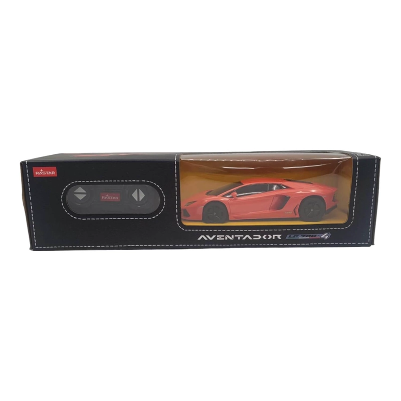 AUTO A CONTROL REMOTO RASTAR RA46300 NARANJO AVENTADOR LP700 ESCALA 1:24 - 3