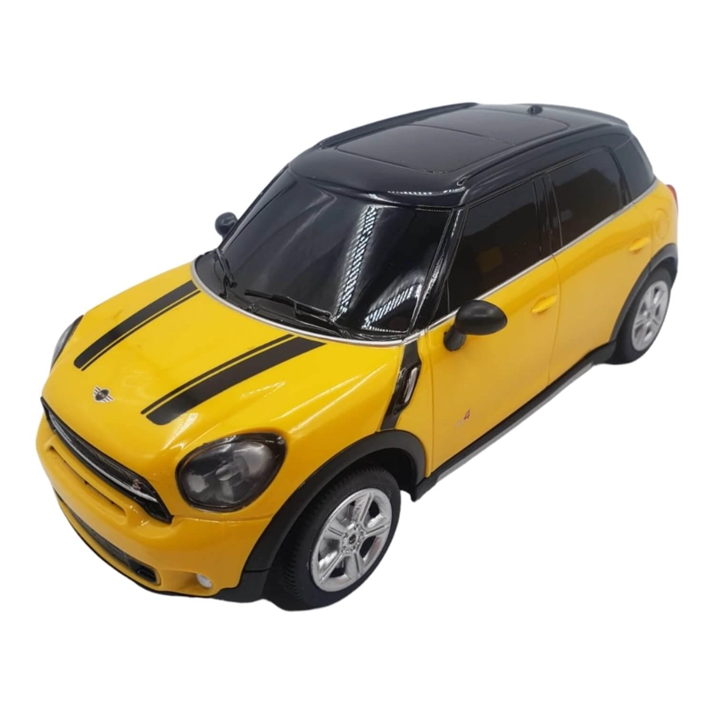 AUTO A CONTROL REMOTO RASTAR RA71700 AMARILLO MINI COOPER S COUNTRYMAN ESCALA 1:24 - 1