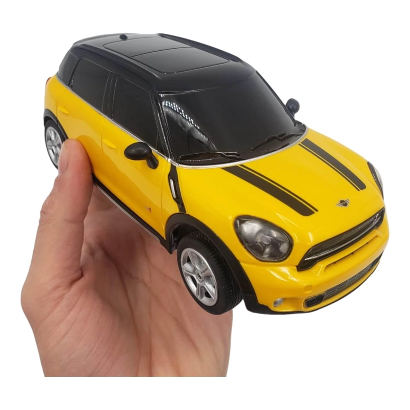 AUTO A CONTROL REMOTO RASTAR RA71700 AMARILLO MINI COOPER S COUNTRYMAN ESCALA 1:24 - 2