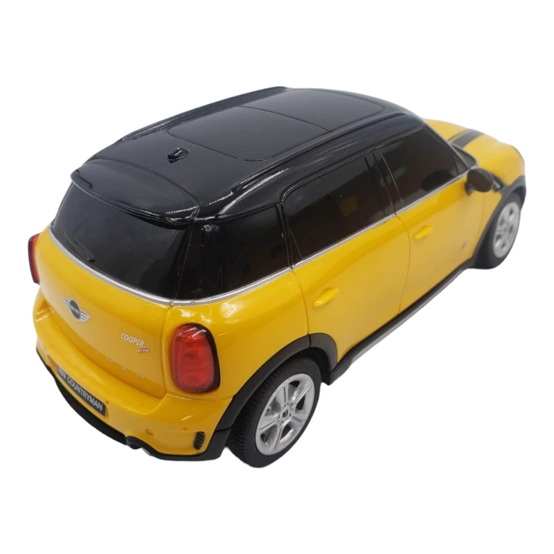 AUTO A CONTROL REMOTO RASTAR RA71700 AMARILLO MINI COOPER S COUNTRYMAN ESCALA 1:24 - 7