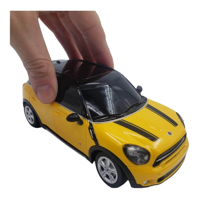 AUTO A CONTROL REMOTO RASTAR RA71700 AMARILLO MINI COOPER S COUNTRYMAN ESCALA 1:24 - 8