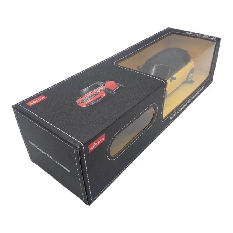 AUTO A CONTROL REMOTO RASTAR RA71700 AMARILLO MINI COOPER S COUNTRYMAN ESCALA 1:24 - 9