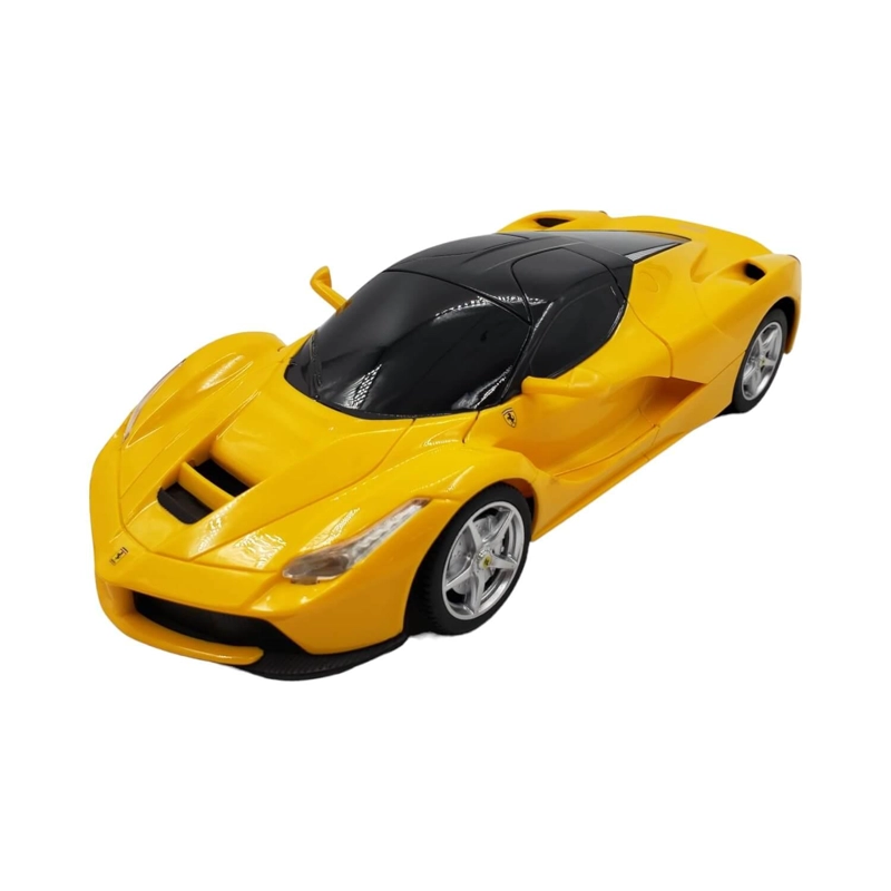 AUTO A CONTROL REMOTO RASTAR RA48900 AMARILLO FERRARI LAFERRARI ESCALA 1:24 - 1