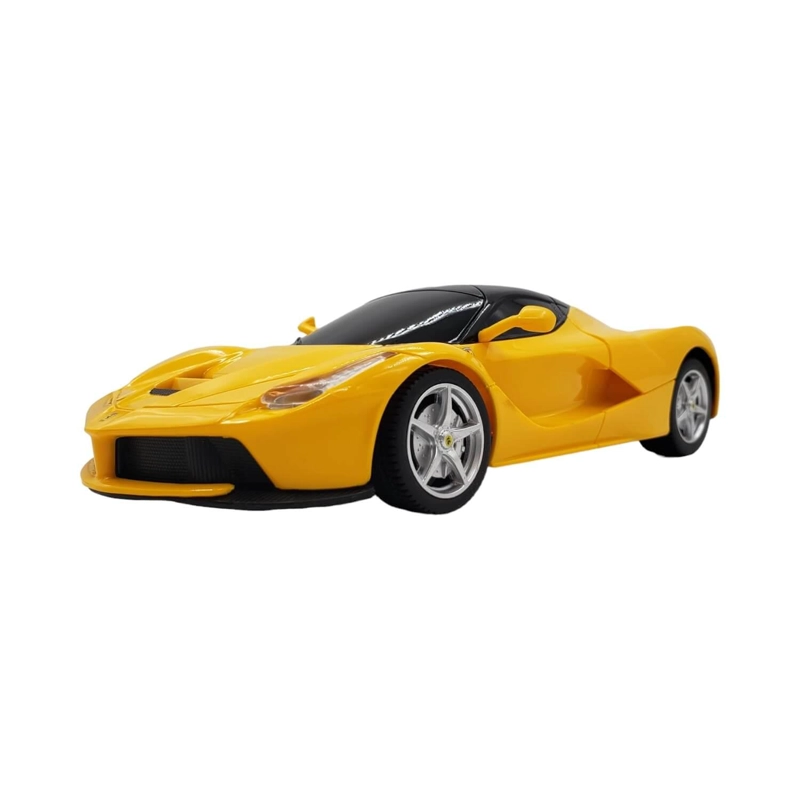 AUTO A CONTROL REMOTO RASTAR RA48900 AMARILLO FERRARI LAFERRARI ESCALA 1:24 - 5