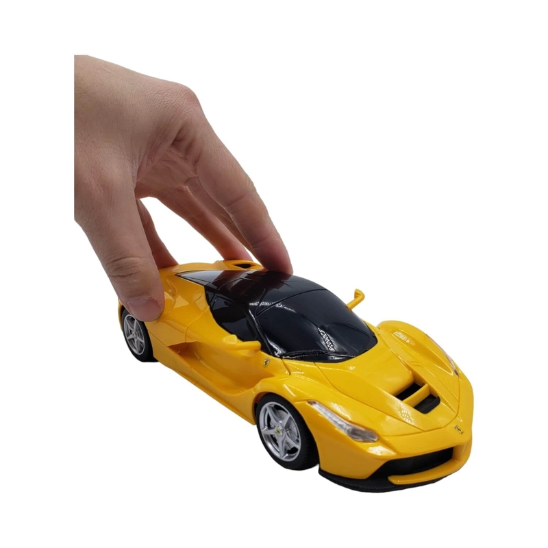 AUTO A CONTROL REMOTO RASTAR RA48900 AMARILLO FERRARI LAFERRARI ESCALA 1:24 - 7