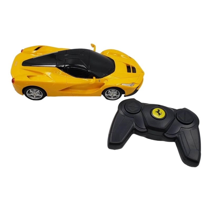 AUTO A CONTROL REMOTO RASTAR RA48900 AMARILLO FERRARI LAFERRARI ESCALA 1:24 - 9
