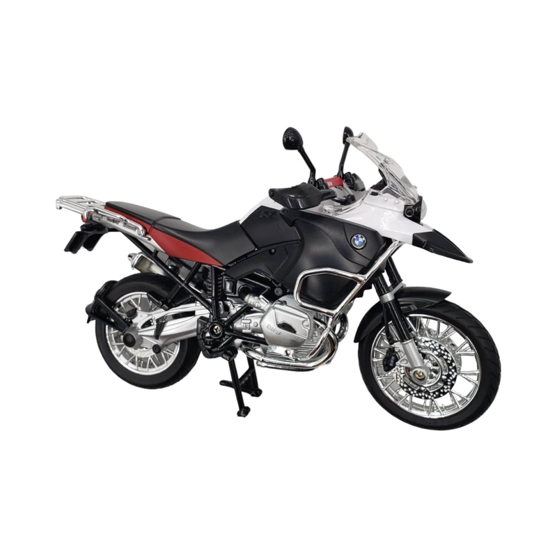 MOTOCICLETA DE COLECCIÓN RASTAR RA42000 BLANCO BMW ESCALA 1:9 - 5