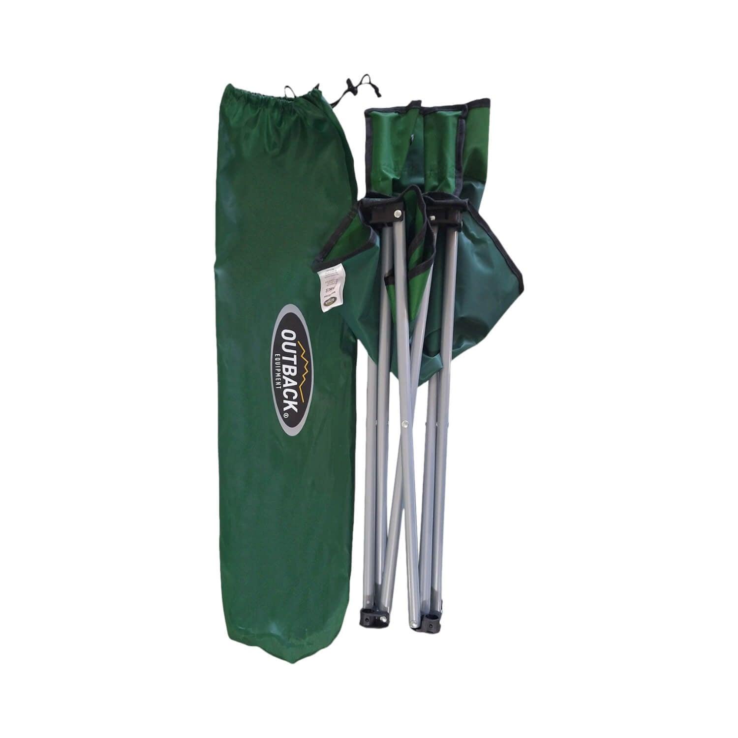 SILLA DE CAMPING OUTBACK ZM2026V BASICA VERDE - 2