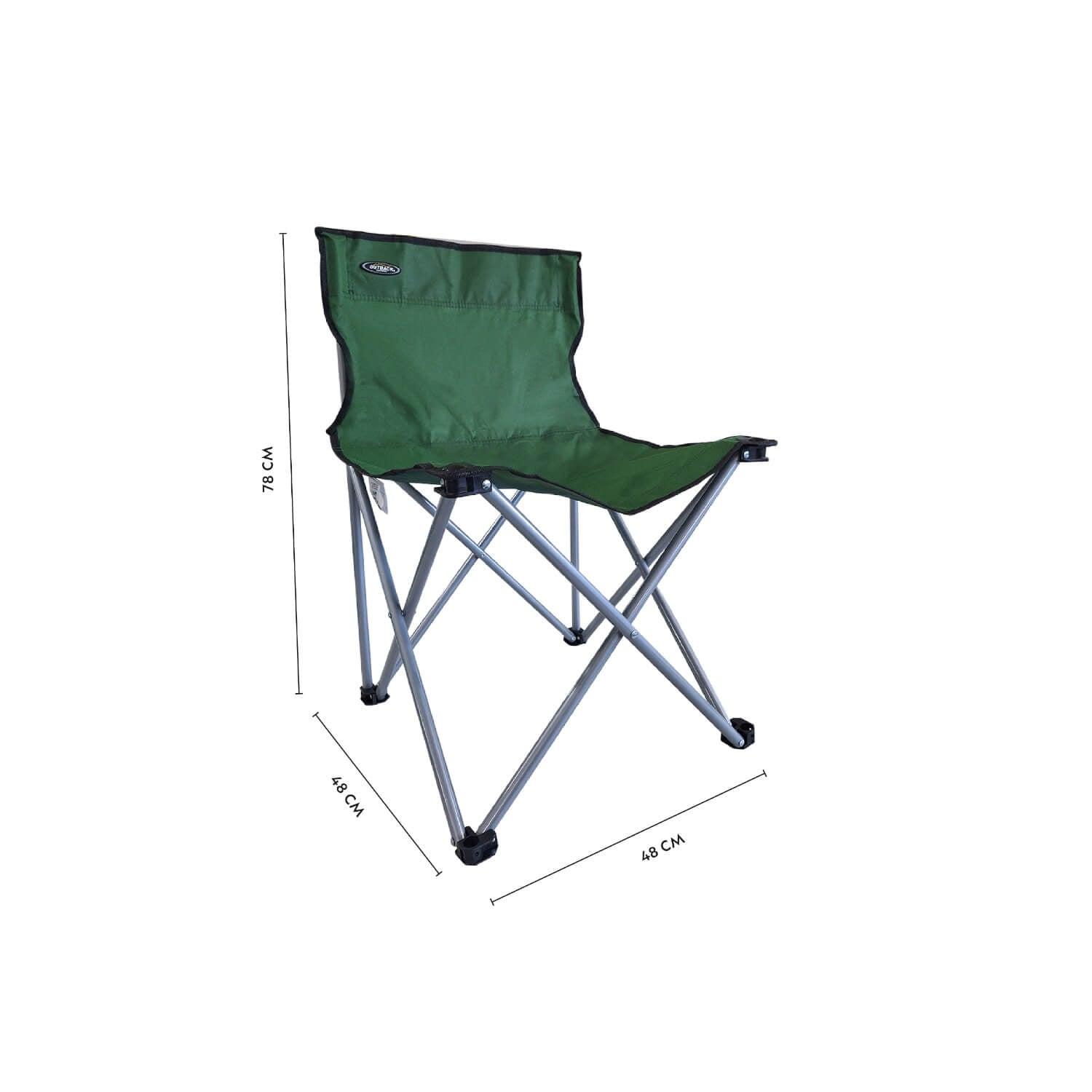 SILLA DE CAMPING OUTBACK ZM2026V BASICA VERDE - 4
