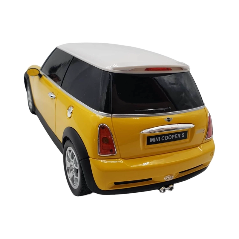 AUTO COLECCIÓN A CONTROL REMOTO RASTAR RA21800 AMARILLO MINI COOPER - 5