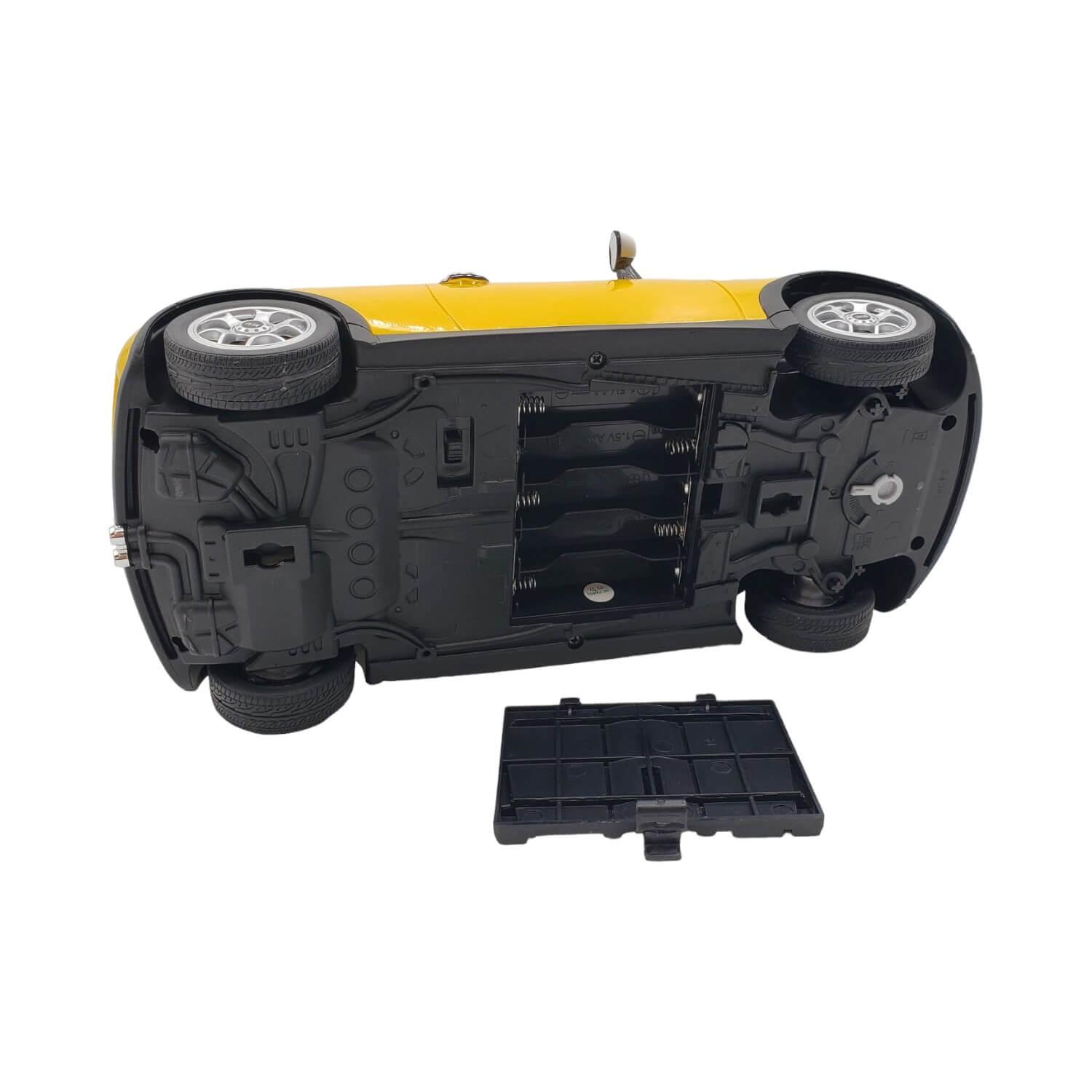 AUTO COLECCIÓN A CONTROL REMOTO RASTAR RA21800 AMARILLO MINI COOPER - 5