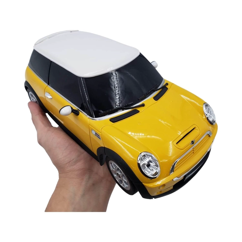 AUTO COLECCIÓN A CONTROL REMOTO RASTAR RA21800 AMARILLO MINI COOPER - 7