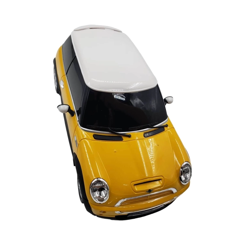 AUTO COLECCIÓN A CONTROL REMOTO RASTAR RA21800 AMARILLO MINI COOPER - 9
