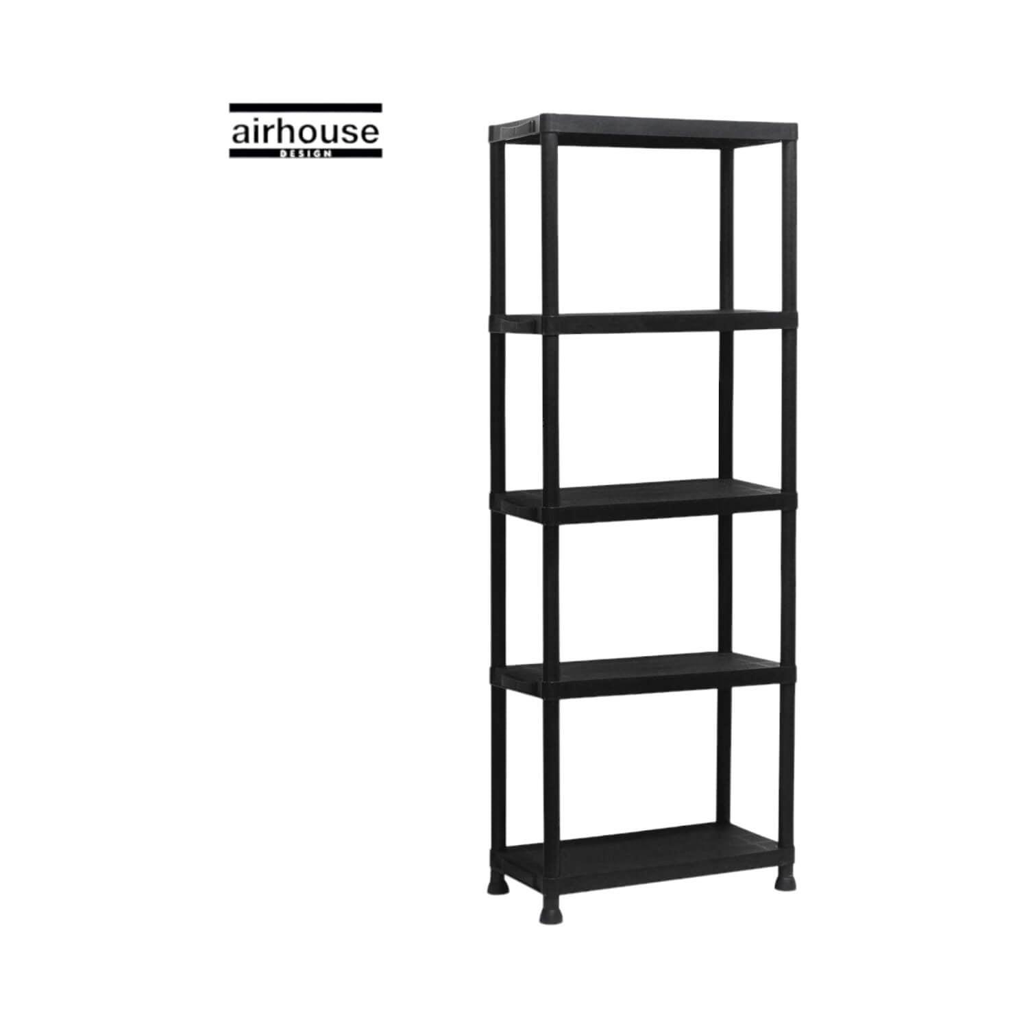 ESTANTE REPISA RACK PLASTICO 5 NIVELES 171X61X31CM AIRHOUSE - 9