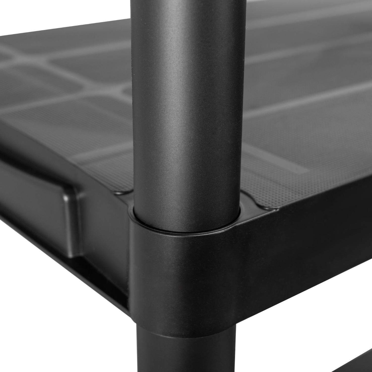 ESTANTE REPISA RACK PLASTICO 4 NIVELES 131X31X61CM AIRHOUSE - 5