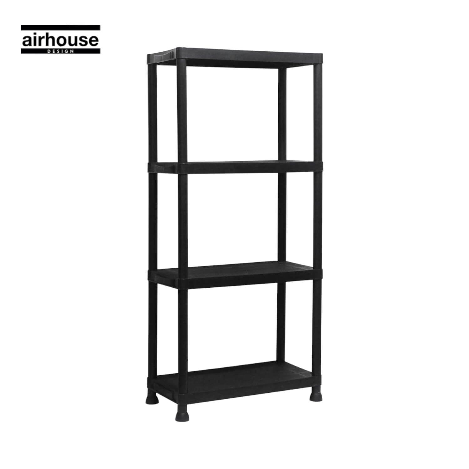 ESTANTE REPISA RACK PLASTICO 4 NIVELES 131X31X61CM AIRHOUSE - 9