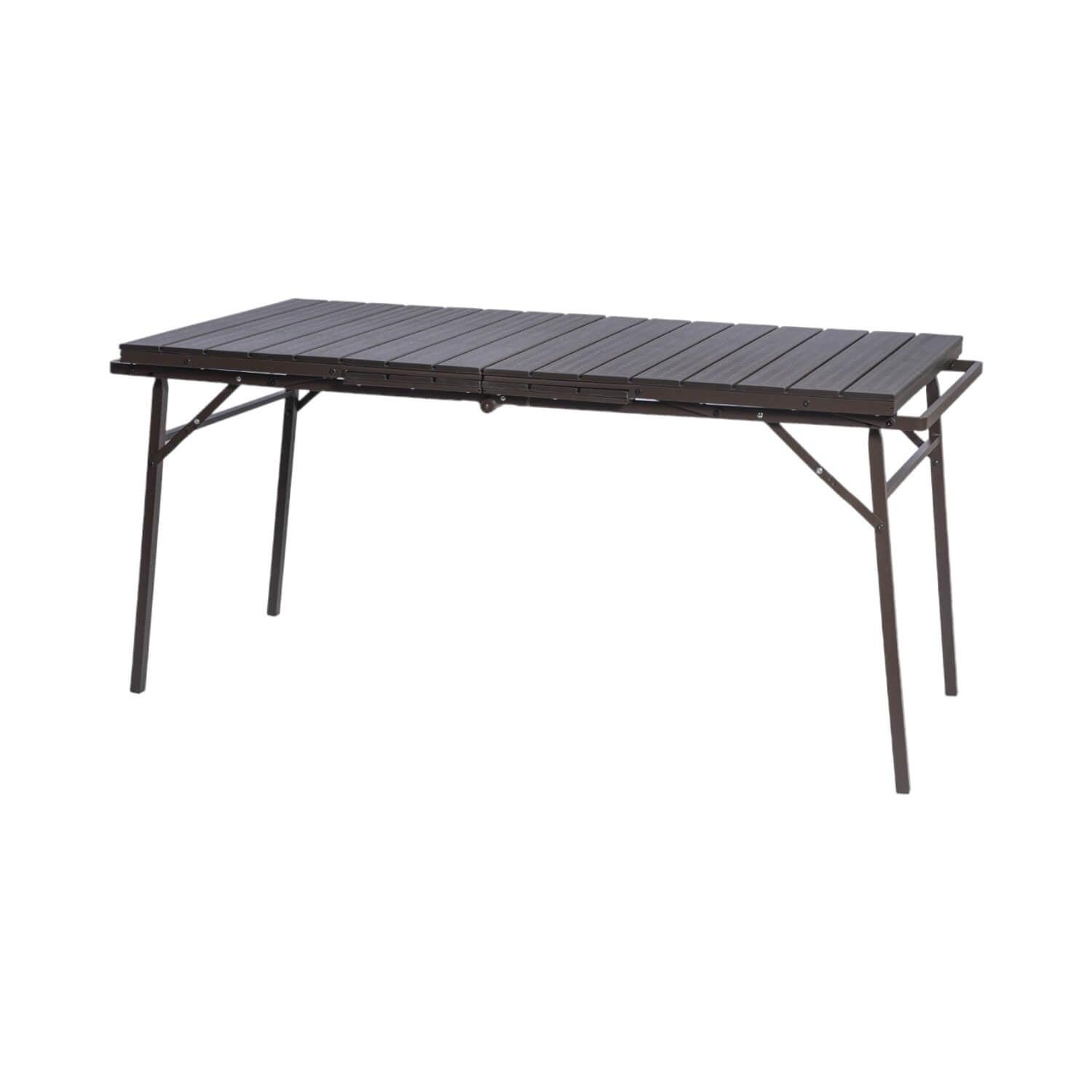MESA TERRAZA NORTHWEST NW-EXT02 EXTENDIBLE PLEGABLE 78X166 214CM ACERO - 3