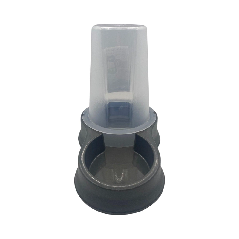 DISPENSADOR PERROS GATOS AGUA COMIDA PL20141_ANT PLASTIKEN 1.5 L NEGRO