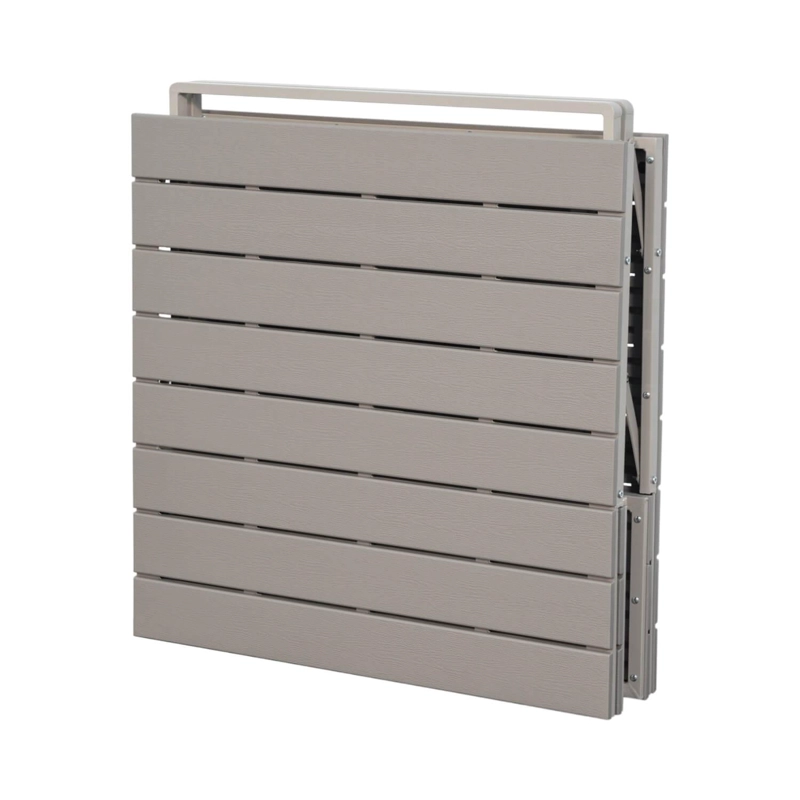 MESA TERRAZA NORTHWEST NW-EXT01 EXTENDIBLE PLEGABLE 78X166 214CM ACERO - 3