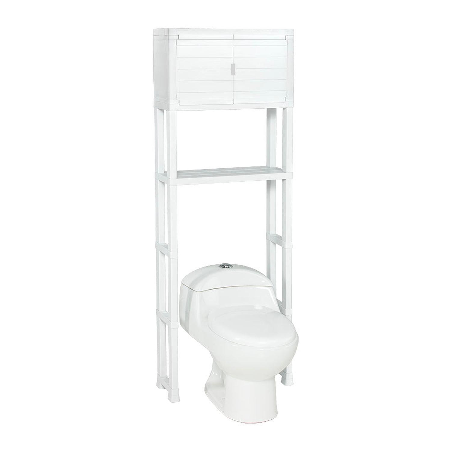 ESTANTE RIMAX ORGANIZADOR BAÑO 61 X 25 X 171 CM BLANCO - 1