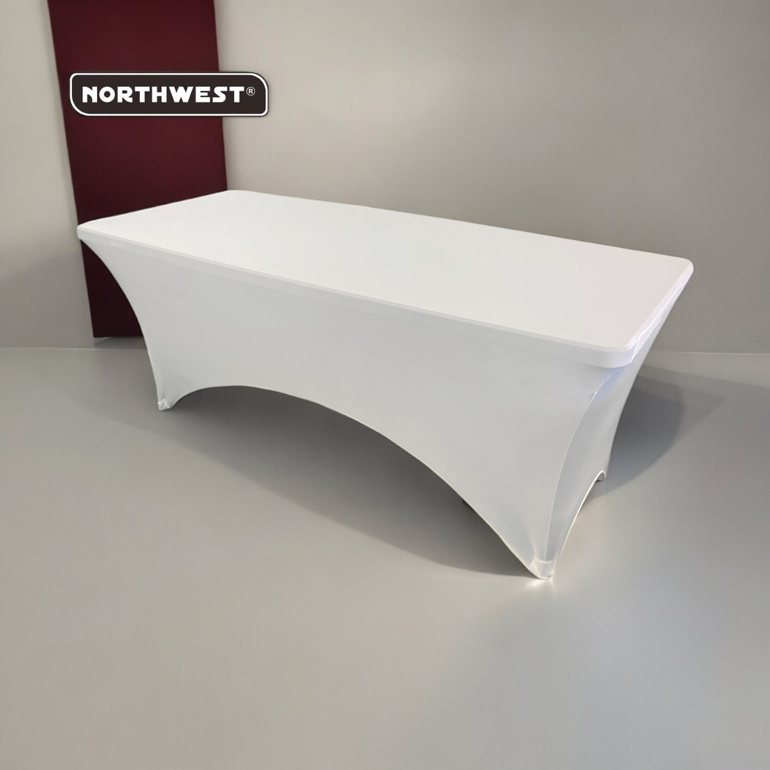 MANTEL NORTHWEST NW-COBL152 FORRO COBERTOR ELÁSTICO MESA 152CM - 3