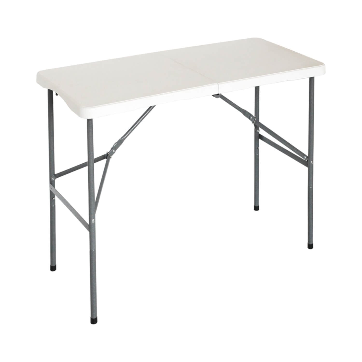 MESA NORTHWEST NW-PL122 PLEGABLE 122X60X74CM BLANCO ACERO - 1