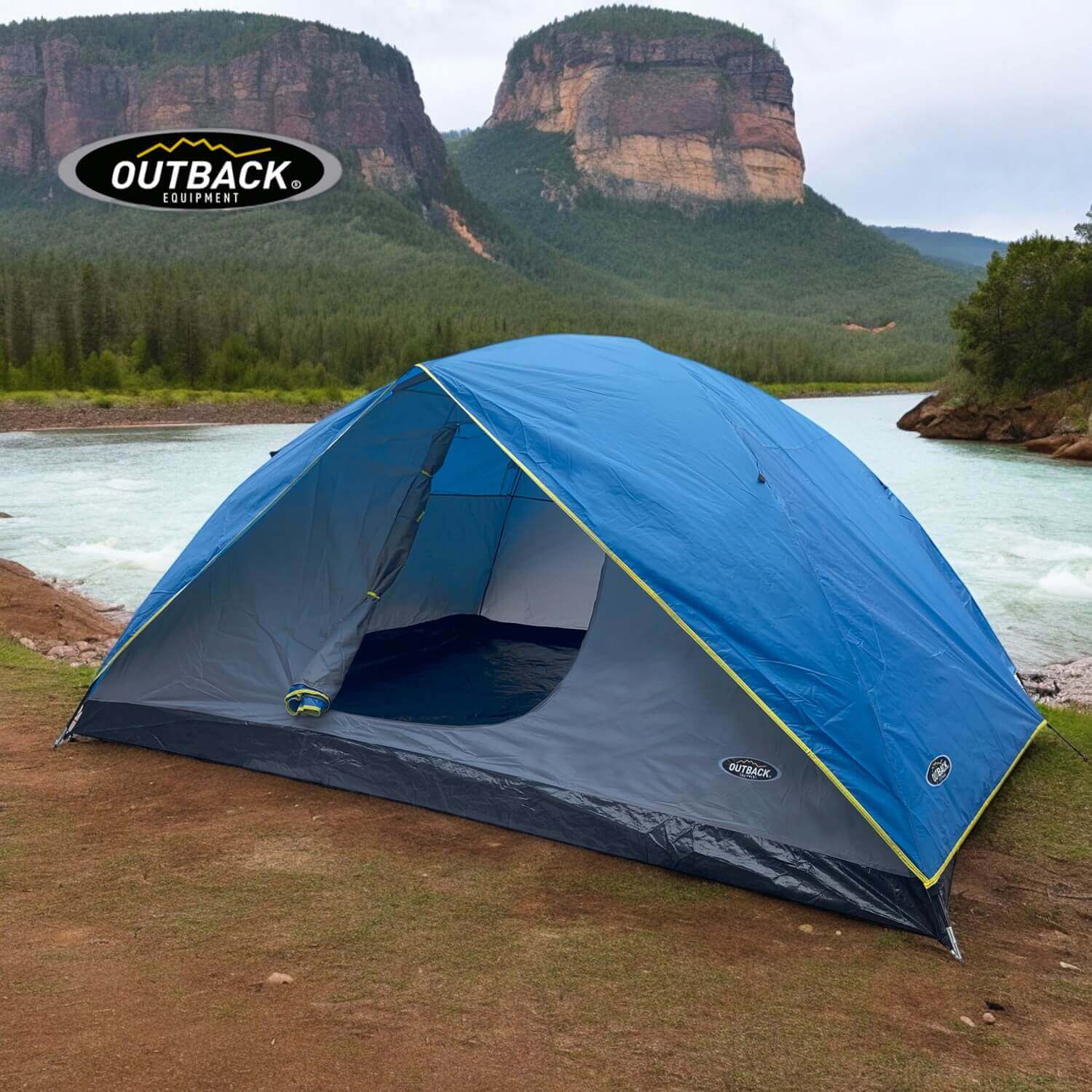 CARPA OUTBACK HIMALAYA 6P AZ 6 PERSONAS AZUL - 6
