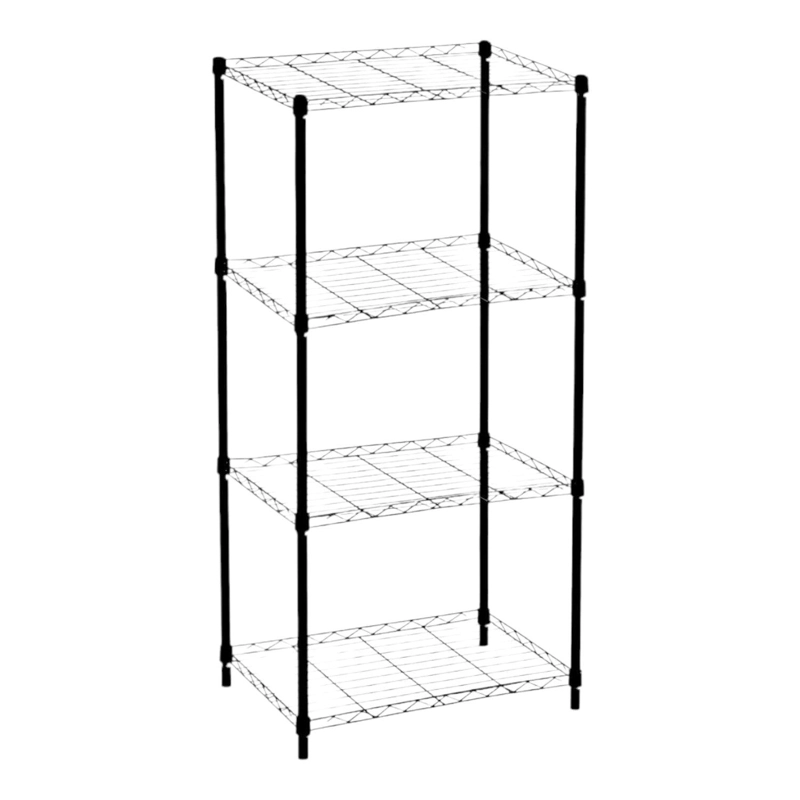 ESTANTE REPISA RACK METALICO 4 NIVELES 56X35X120CM AIRHOUSE - 1