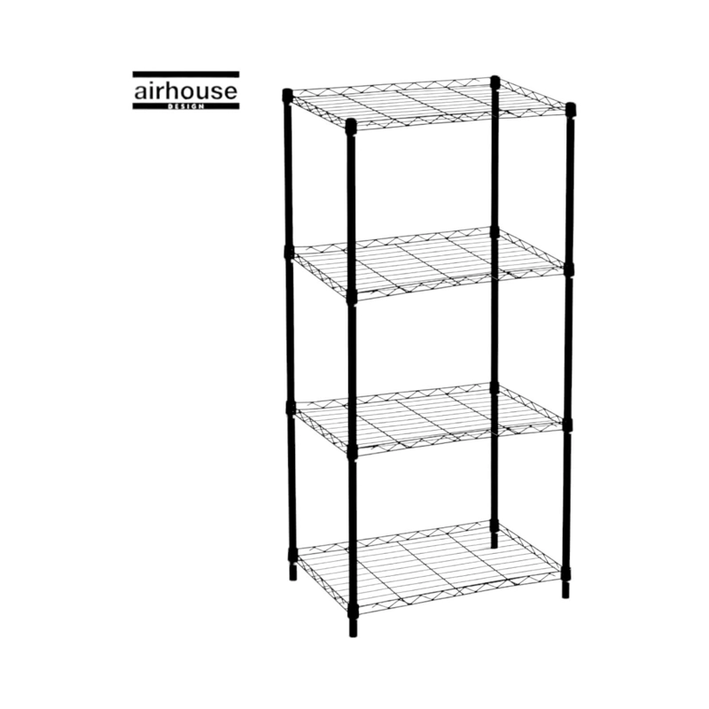 ESTANTE REPISA RACK METALICO 4 NIVELES 56X35X120CM AIRHOUSE - 7
