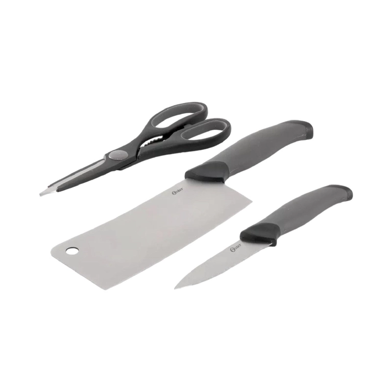 OSTER SET DE CUCHILLOS ACERO INOXIDABLE 14 PIEZAS + TABLA - 3