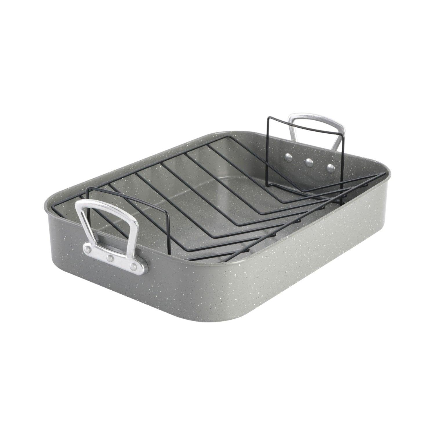 FUENTE C/ MANGO-REJILLA PARA ASAR ACERO CARBONO GIBSON HOME - 1