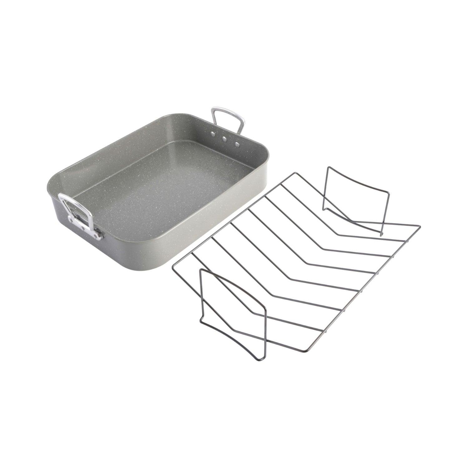 FUENTE C/ MANGO-REJILLA PARA ASAR ACERO CARBONO GIBSON HOME - 3