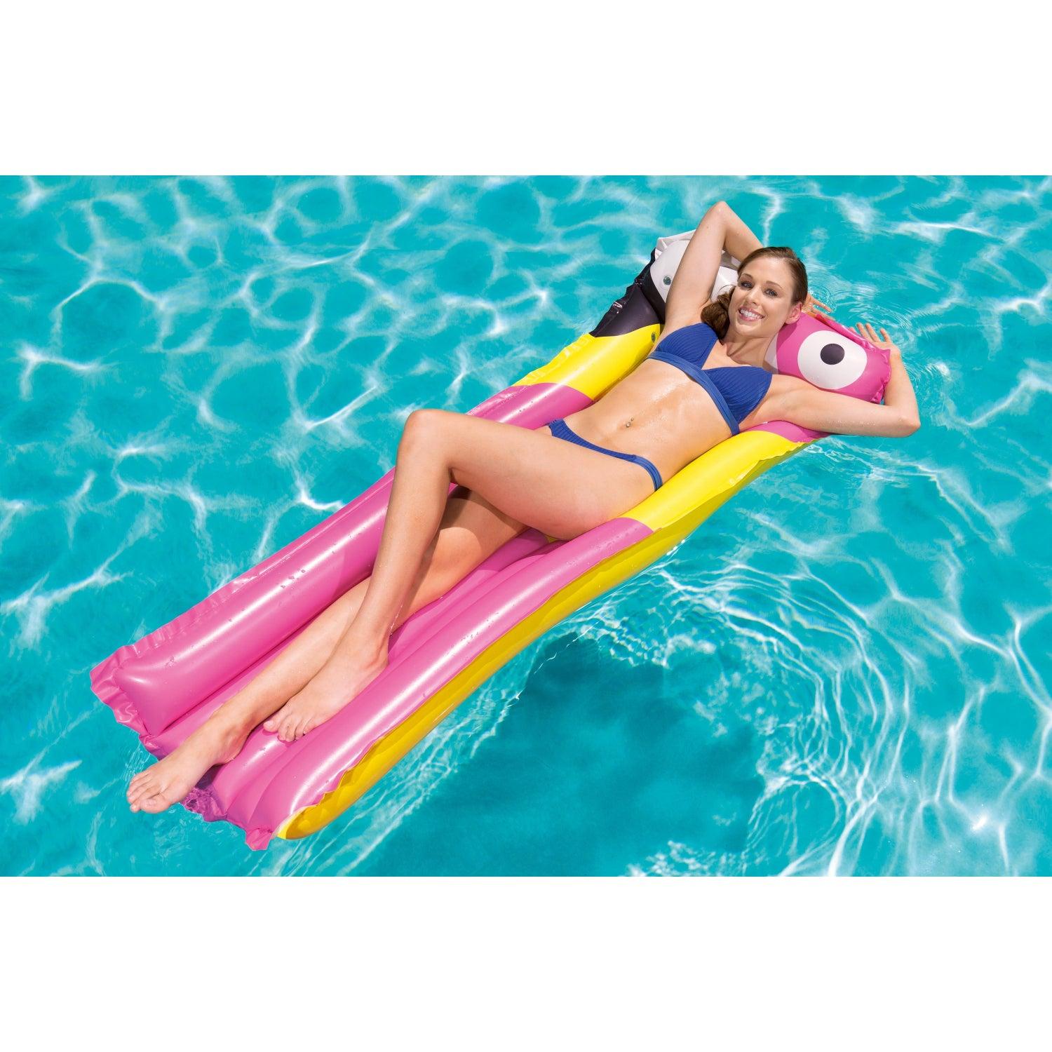 COLCHONETA BESTWAY 44021 183 CM X 63 CM INFLABLE TROPICAL - 9
