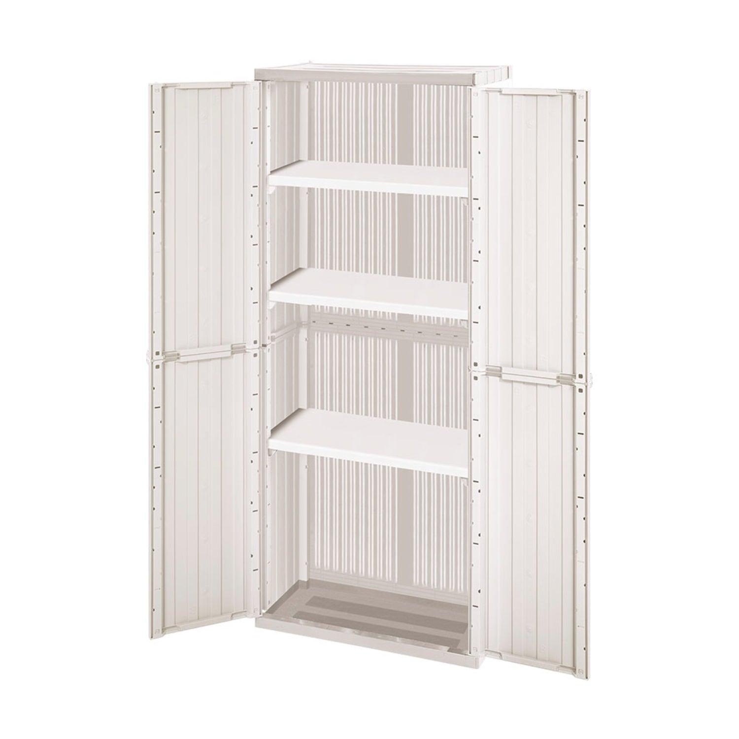 ARMARIO RIMAX RX13216 GRIS GRANDE STARPLAST MULTIUSO ALMENDRA 67X39X163CM - 3