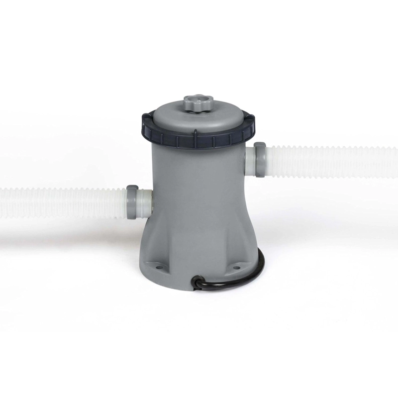 PISCINA BESTWAY REDONDA FACIL ARMADO C/FILTRO GRIS 3.66MX76C - 3