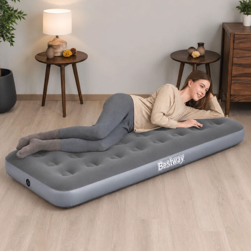 COLCHON INFLABLE INDIVIDUAL 1 PLAZA 1.85MX76CMX22CM BESTWAY - 5