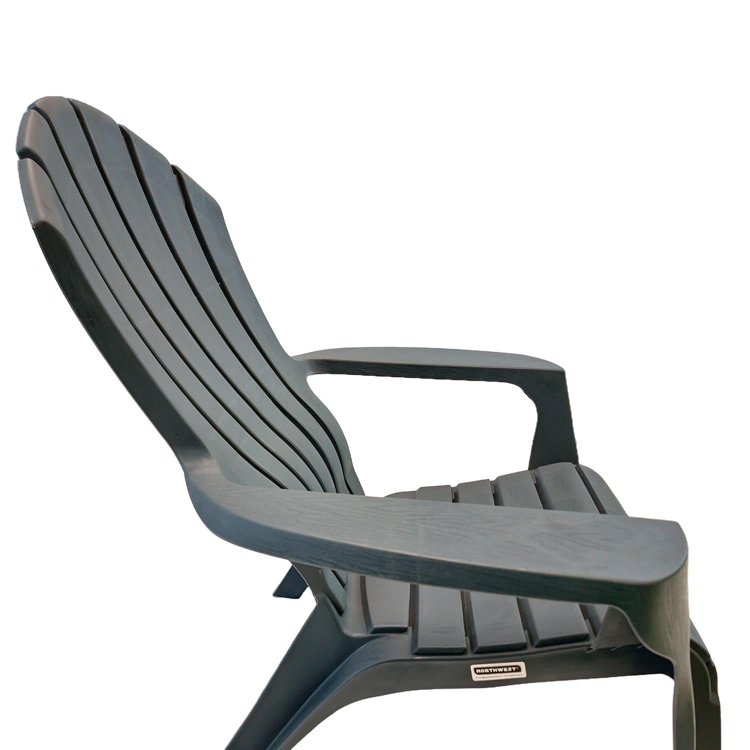 SILLA REPOSERA NORTHWEST NW-SPJ02 GRIS PLASTICA TERRAZA - 4