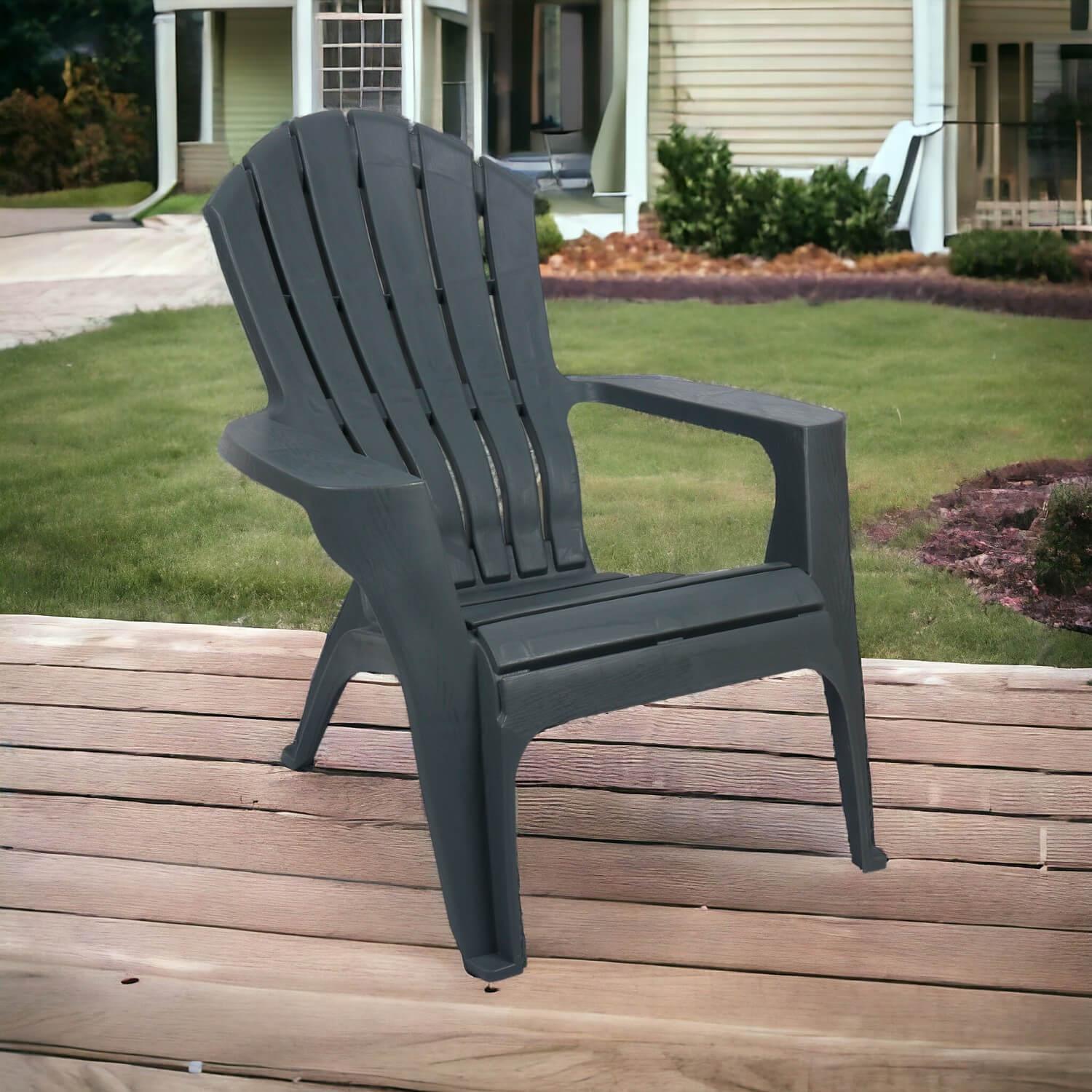 SILLA REPOSERA NORTHWEST NW-SPJ02 GRIS PLASTICA TERRAZA - 6