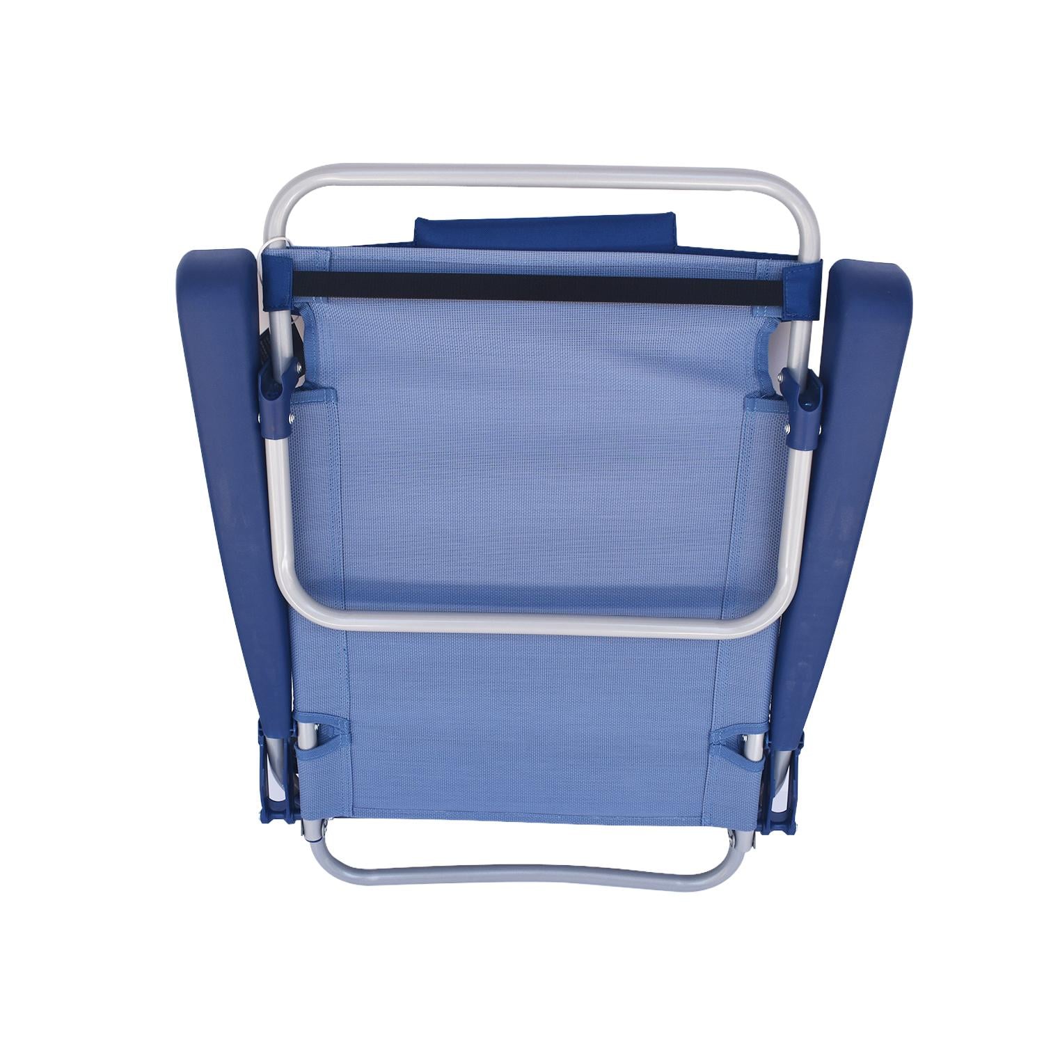 SILLA PLEGABLE PLAYA ALMOHADA VERMONT AZUL NATIONAL GEOGRAPHIC - 4